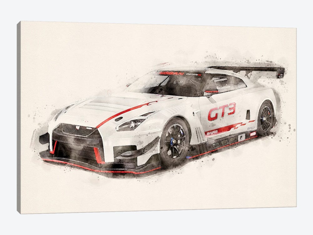 Nissan Tuning Nismo GT by Paul Rommer 1-piece Canvas Wall Art