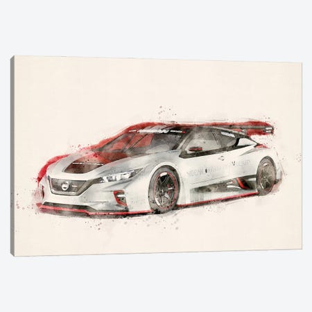 Nissan Nismo RC Coupe Canvas Print #PUR5361} by Paul Rommer Canvas Artwork
