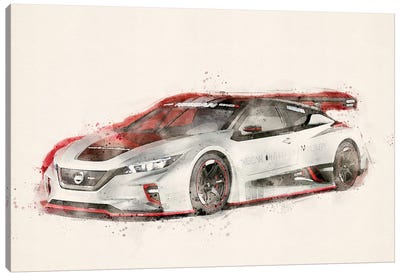 Nissan Nismo RC Coupe Canvas Art Print