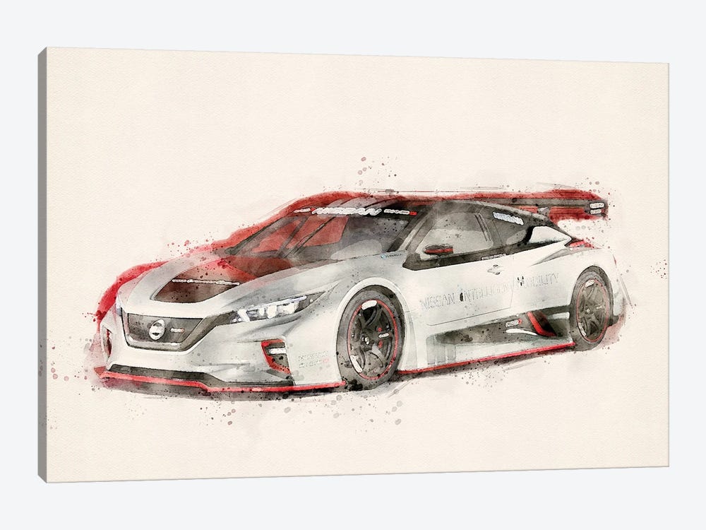 Nissan Nismo RC Coupe by Paul Rommer 1-piece Art Print