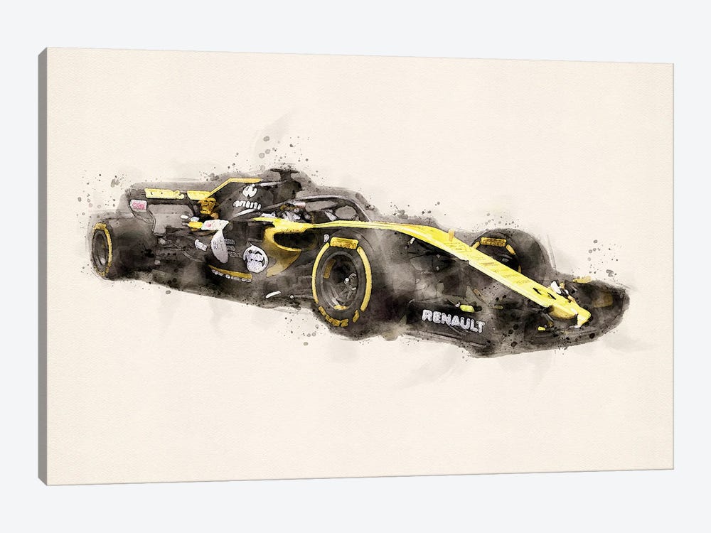 Renault  F1 V II by Paul Rommer 1-piece Art Print