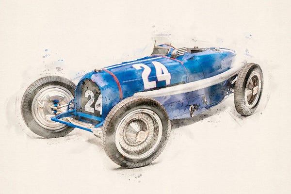 Bugatti: Bugatti Retro V II by Paul Rommer
