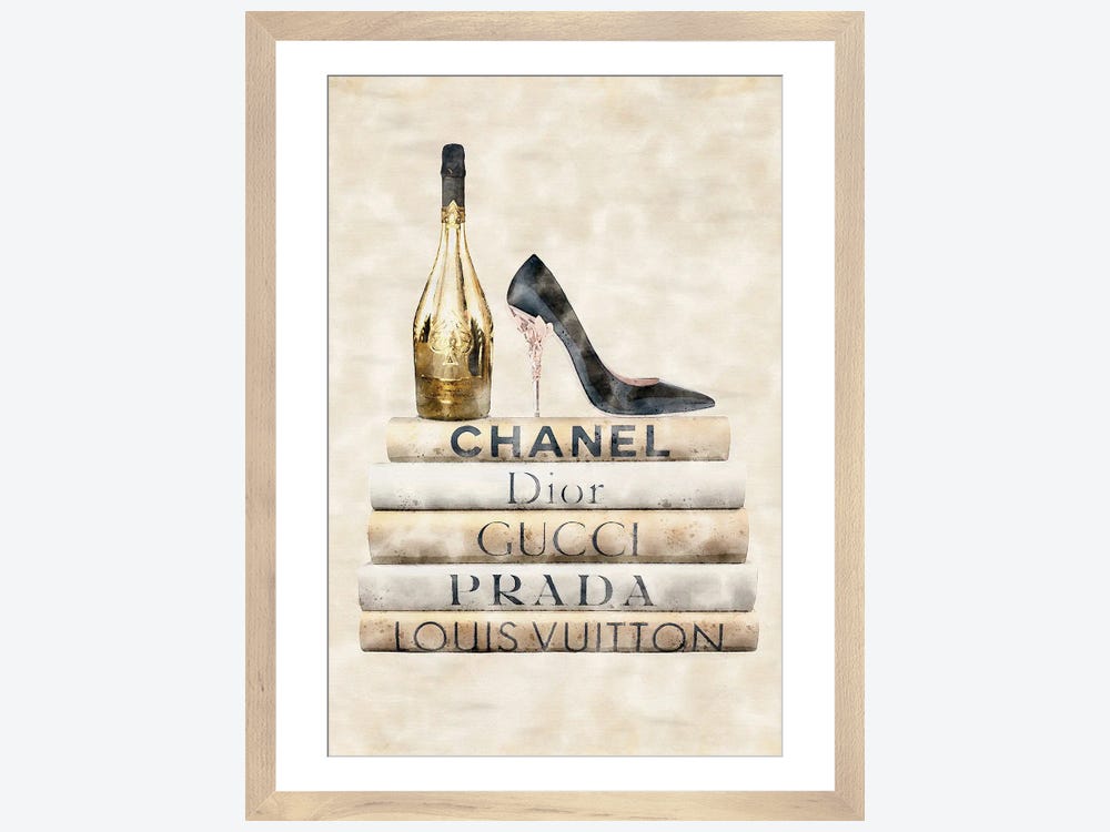 Luxury in The 21st Century I - Canvas Print Wall Art by Paul Rommer ( Holiday & Seasonal > Classroom Wall Art > Reading & Literature art) - 12x8 in