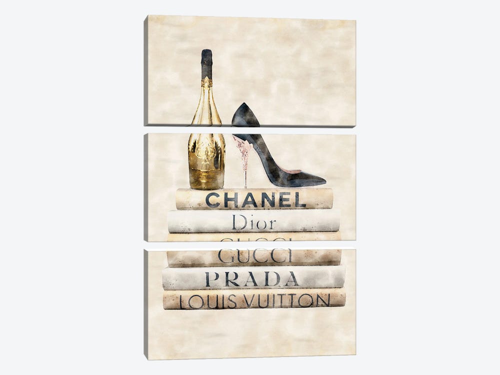 Luxury In The 21st Century I by Paul Rommer 3-piece Canvas Art Print