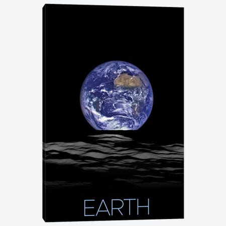 Earth Poster III Canvas Print #PUR5409} by Paul Rommer Canvas Print