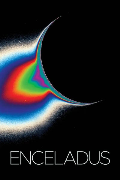 Canvas Print: Enceladus Poster II by Paul Rommer - thumbnail