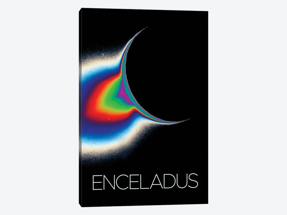 Enceladus Poster II by Paul Rommer 1-piece Canvas Wall Art
