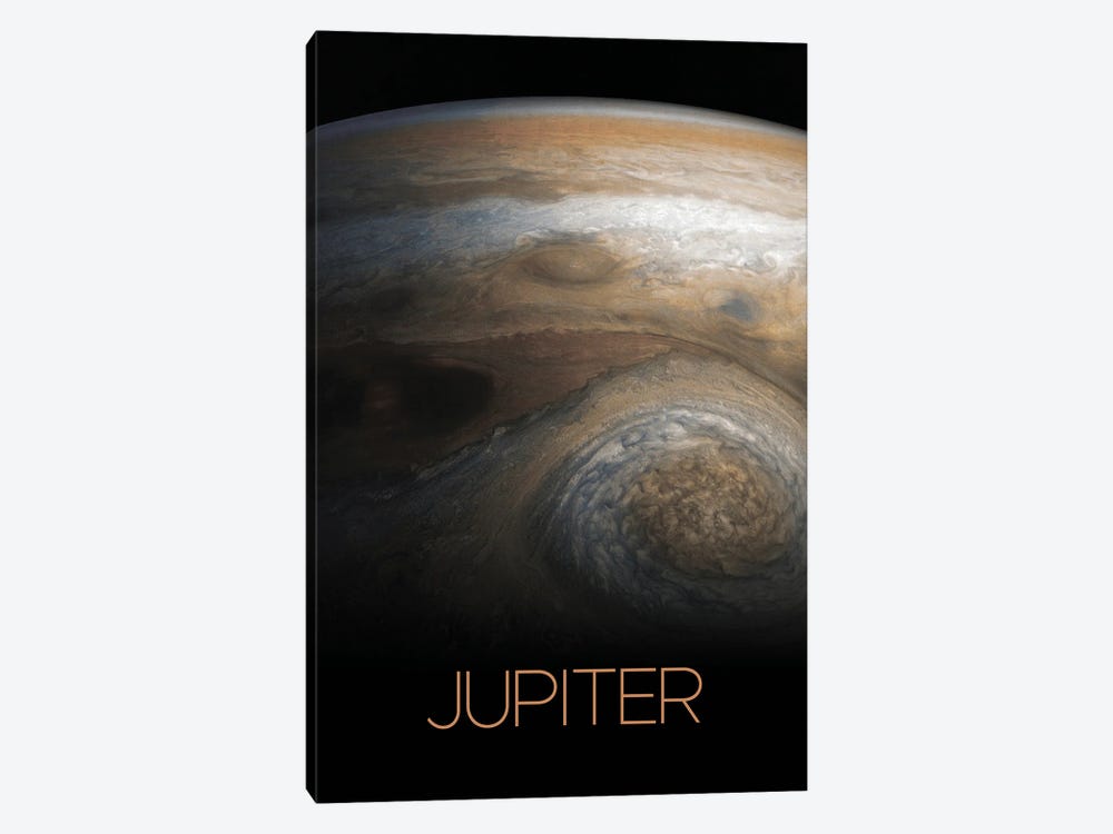 Jupiter Poster by Paul Rommer 1-piece Canvas Artwork
