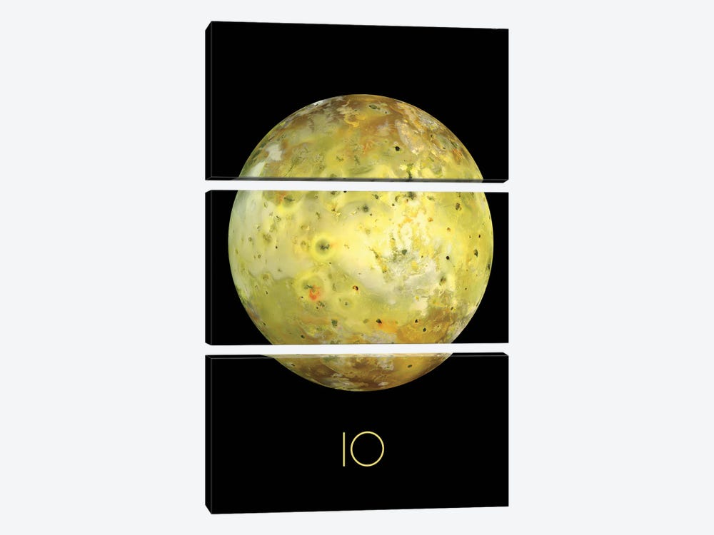 Io Poster II by Paul Rommer 3-piece Canvas Print