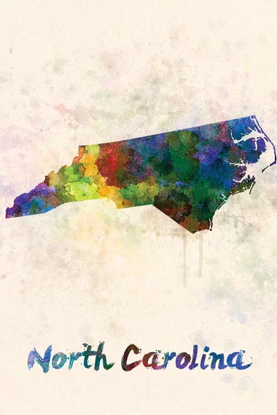 North Carolina by Paul Rommer framed wall art