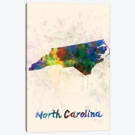 North Carolina Canvas Print #PUR542} by Paul Rommer Canvas Art Print