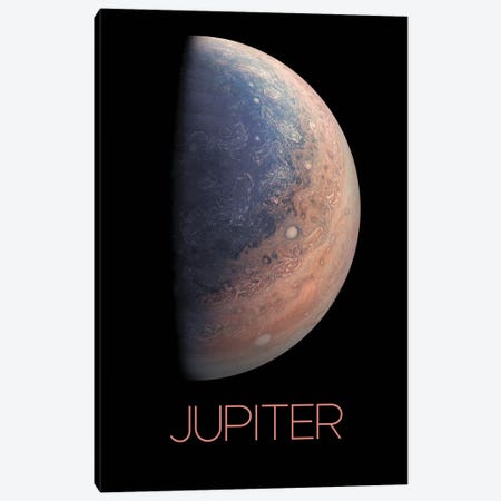 Jupiter Poster III Canvas Print #PUR5430} by Paul Rommer Canvas Artwork