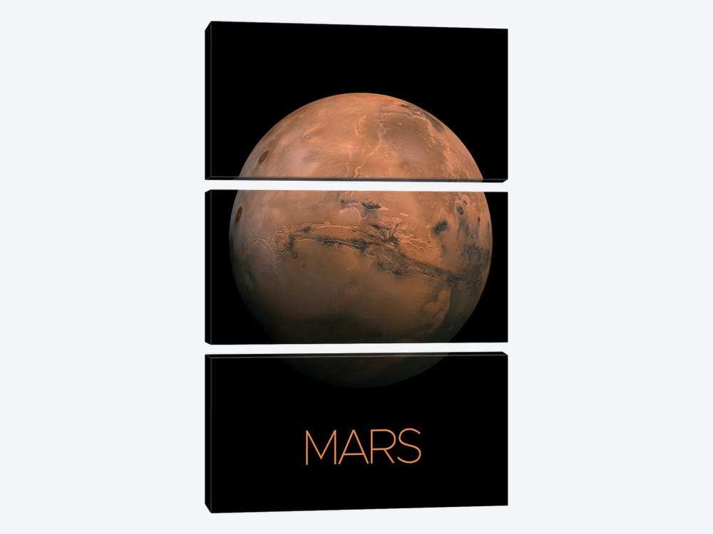Mars Poster by Paul Rommer 3-piece Art Print