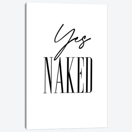 Yes Naked Canvas Print #PUR5433} by Paul Rommer Canvas Wall Art