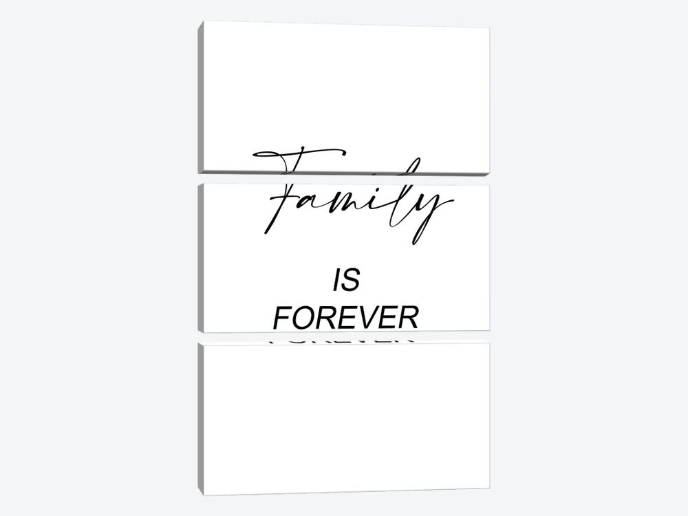 Family Is Forever by Paul Rommer 3-piece Canvas Artwork