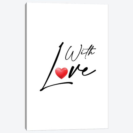 With Love Canvas Print #PUR5439} by Paul Rommer Canvas Wall Art