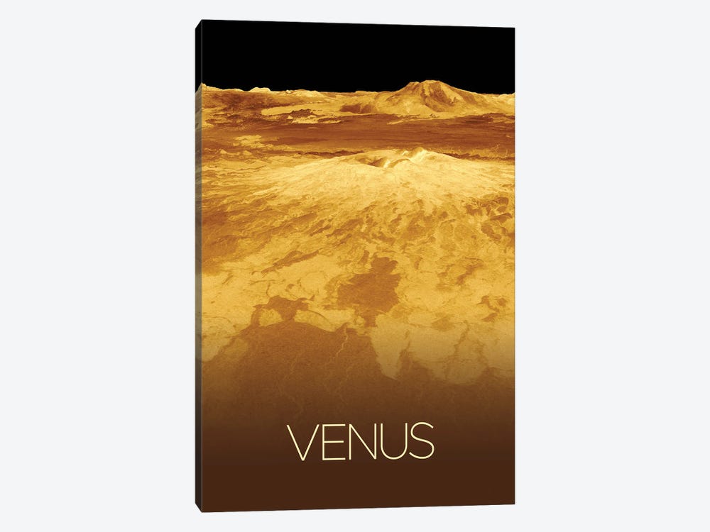 Venus Poster by Paul Rommer 1-piece Canvas Artwork