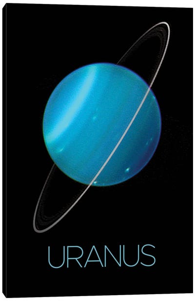 Uranus Poster Canvas Art Print