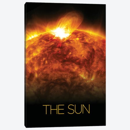 The Sun Poster II Canvas Print #PUR5458} by Paul Rommer Canvas Artwork
