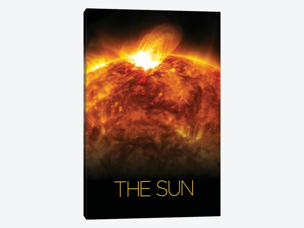 The Sun Poster II by Paul Rommer 1-piece Canvas Art