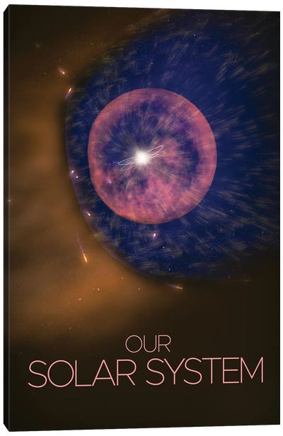 Our Solar System Poster Canvas Art Print - Solar System Art