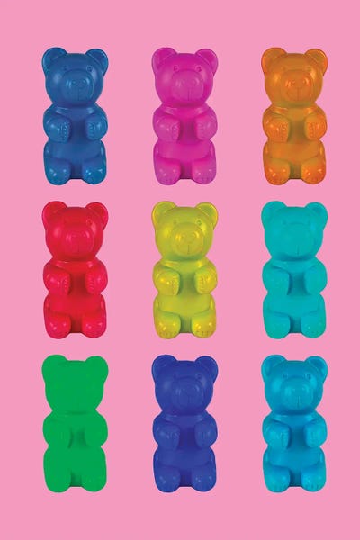 Candies: My Teddy Bear III by Paul Rommer