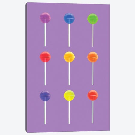 Lollipops Canvas Print #PUR5470} by Paul Rommer Canvas Art