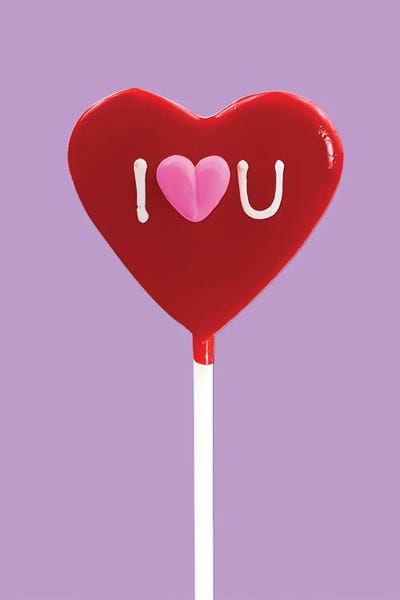 Pop Art Kitchen: Heart Lollipop by Paul Rommer