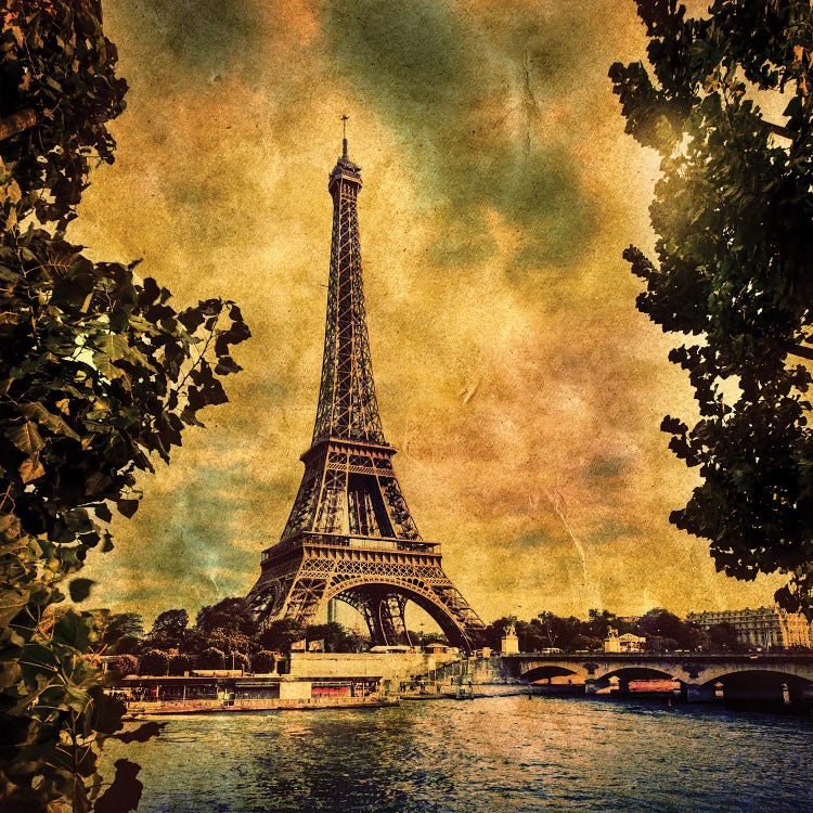 Eiffel Tower In Paris Fance by Paul Rommer wall art