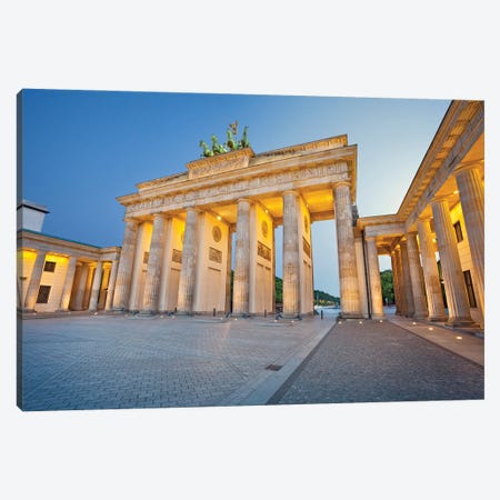 Brandenburg Gate Berlin Canvas Print #PUR5597} by Paul Rommer Canvas Artwork