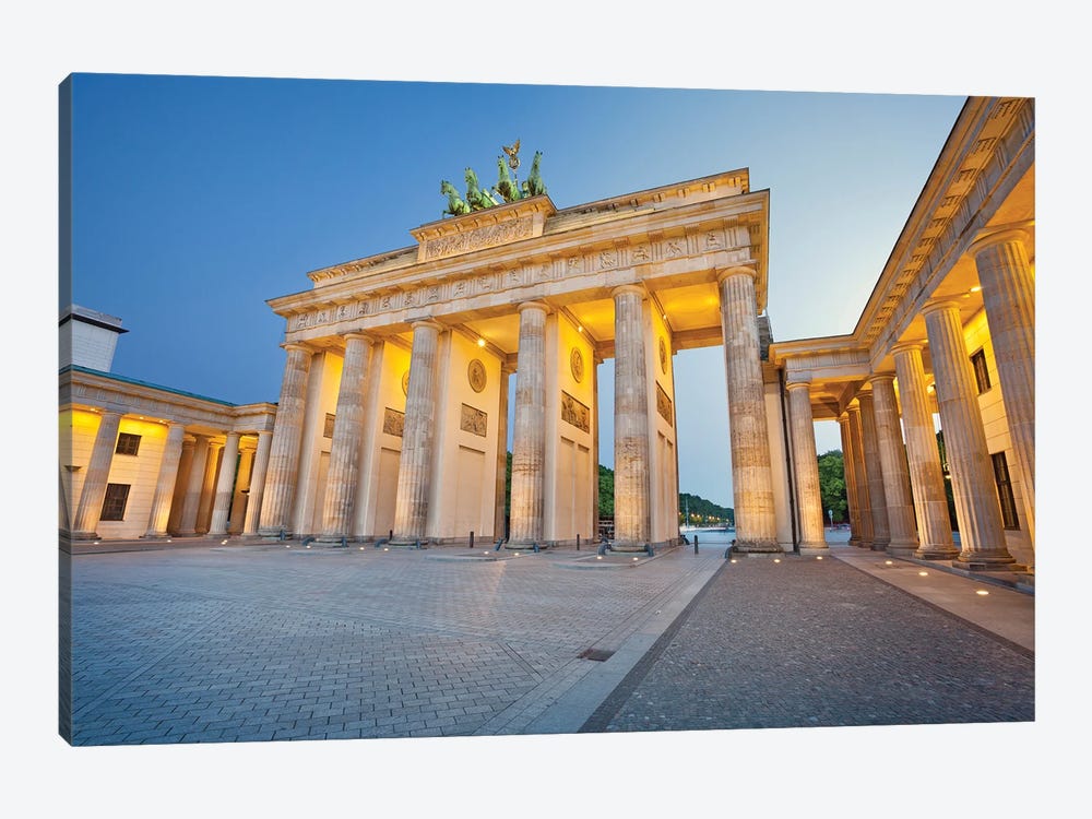 Brandenburg Gate Berlin by Paul Rommer 1-piece Canvas Artwork