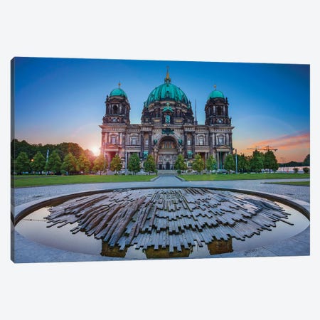 Berlin Cathedral Canvas Print #PUR5599} by Paul Rommer Canvas Art Print