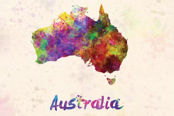 Australia: Australia In Watercolor by Paul Rommer