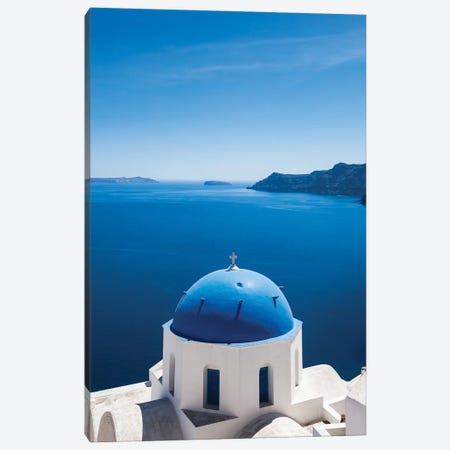 Island View Greece Canvas Print #PUR5600} by Paul Rommer Canvas Art Print