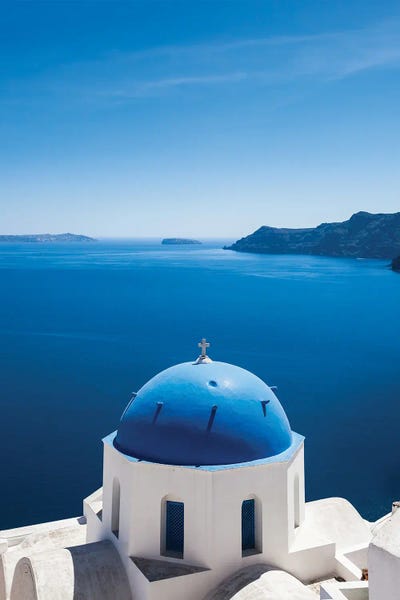 Paul Rommer: Island View Greece by Paul Rommer