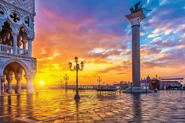 Paul Rommer: Sunrise In Venice by Paul Rommer