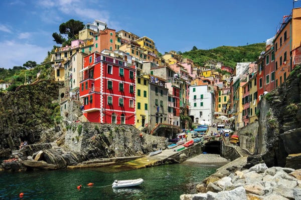 Liguria: Cinque Terre Riomaggiore Italy by Paul Rommer