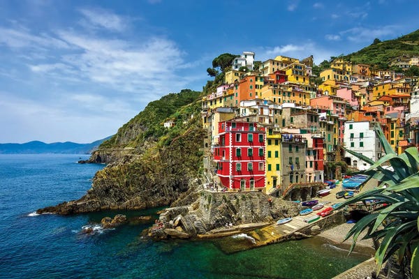 Paul Rommer: Cinque Terre Riomaggiore Italy II by Paul Rommer