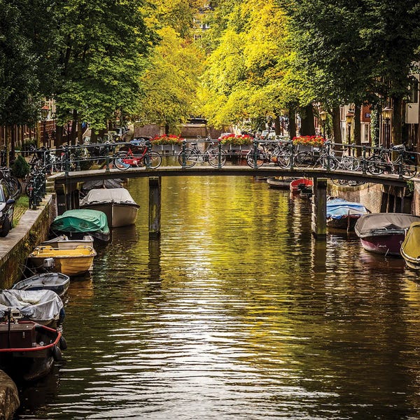 Netherlands: Canal In Amsterdam by Paul Rommer