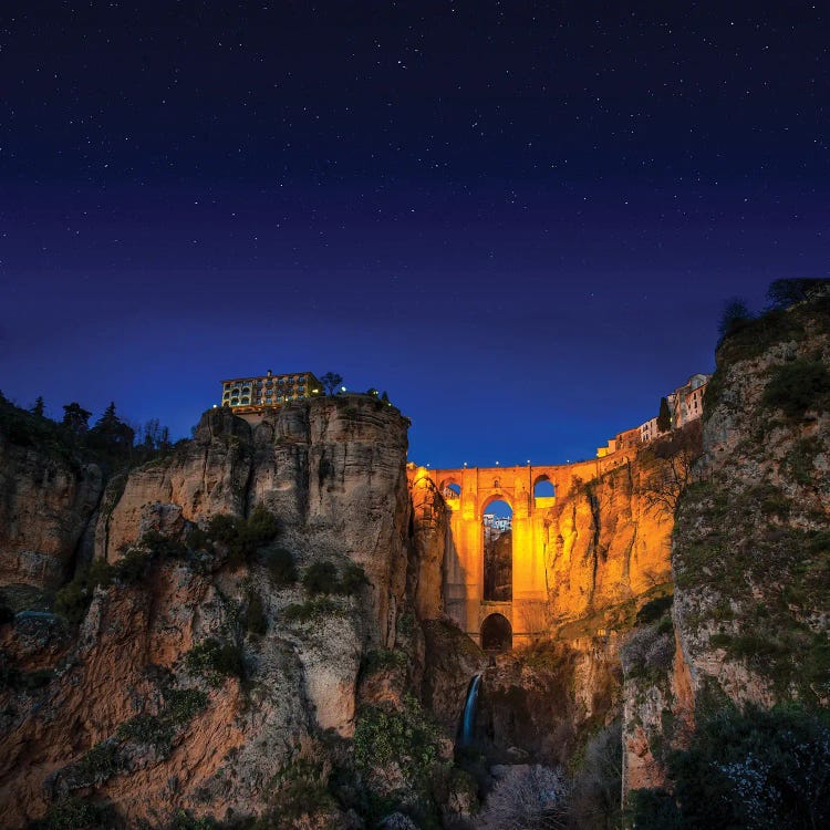 The Village Of Ronda In Andalusia Spain