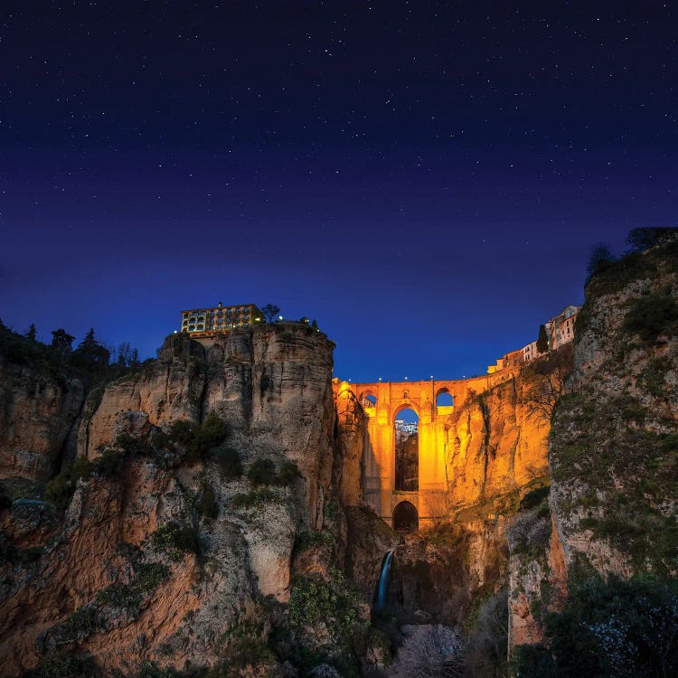 The Village Of Ronda In Andalusia Spain by Paul Rommer wall art
