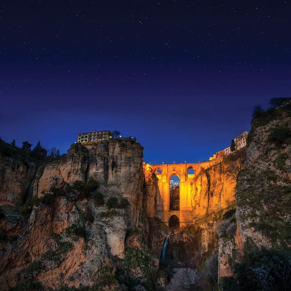 Andalusia: The Village Of Ronda In Andalusia Spain by Paul Rommer