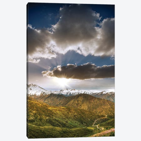 Andes Chile Canvas Print #PUR5660} by Paul Rommer Art Print