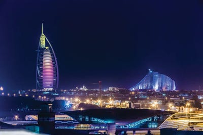 Burj Al Arab Is A Luxury 5 Stars Dubai by Paul Rommer art print