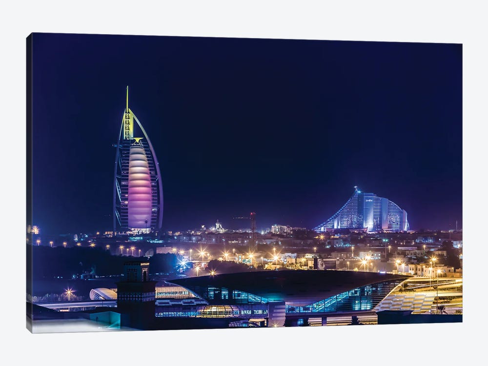 Burj Al Arab Is A Luxury 5 Stars Dubai by Paul Rommer 1-piece Canvas Wall Art