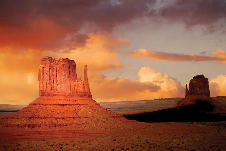 Dramatic View Of Rock Formations Usa