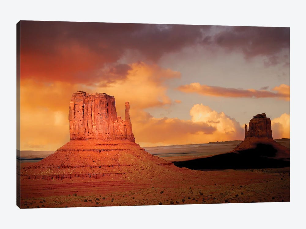 Dramatic View Of Rock Formations Usa by Paul Rommer 1-piece Art Print