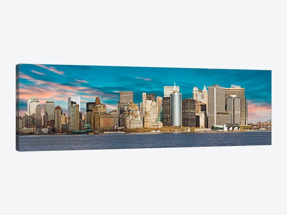Sky Colors Over Twin Towers by Paul Rommer 1-piece Art Print