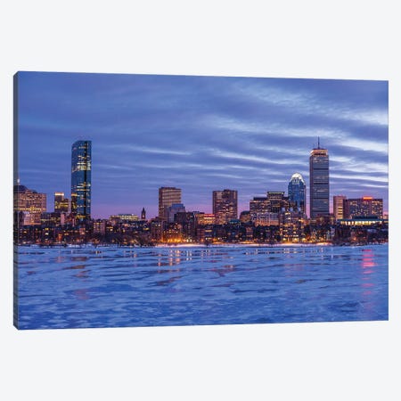 Boston Back Bay At Dawn Canvas Print #PUR5691} by Paul Rommer Canvas Artwork