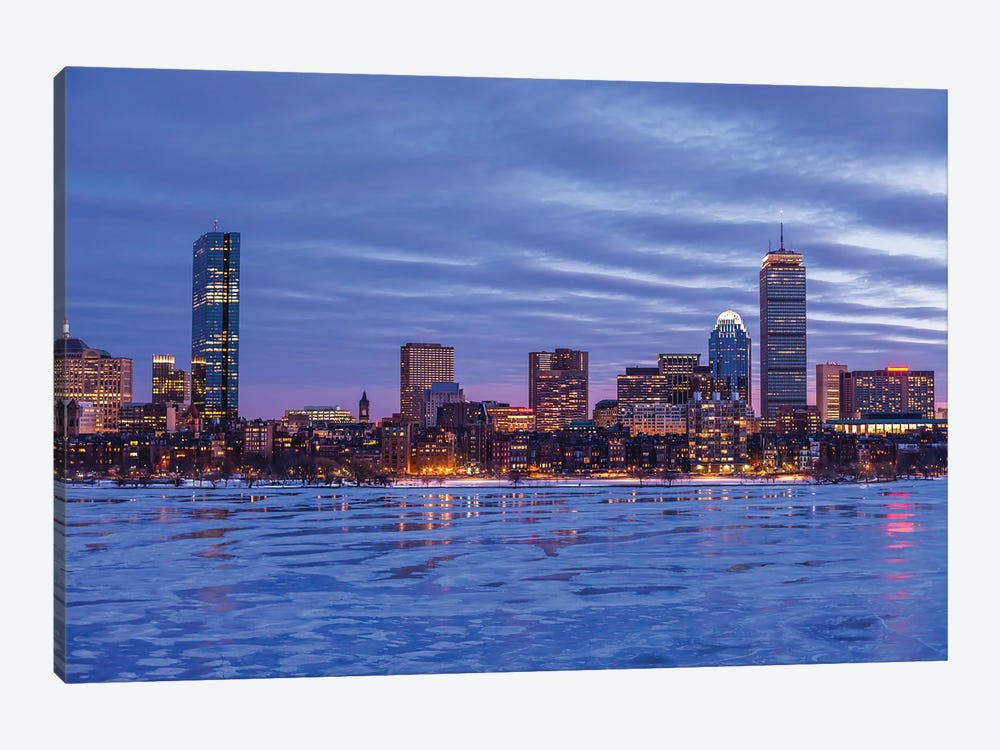 Boston Back Bay At Dawn by Paul Rommer 1-piece Canvas Art